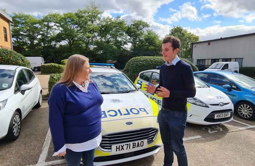 Sam Joynson meets Donna Jones, Hampshire Police and Crime Commissioner 