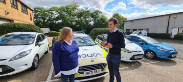 Sam Joynson meets Donna Jones, Hampshire Police and Crime Commissioner 